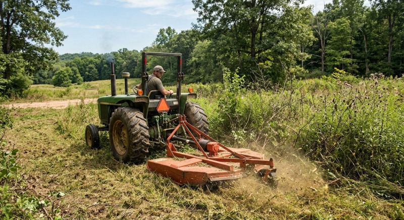 Tractor Mowing in Duluth, MN